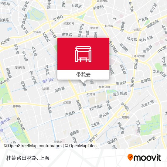 桂箐路田林路地图
