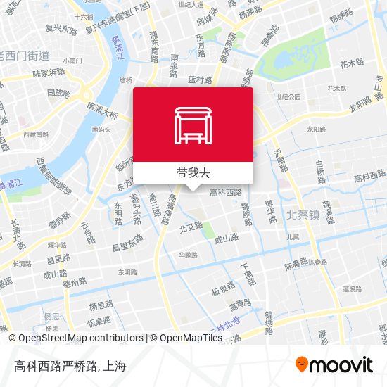 高科西路严桥路地图