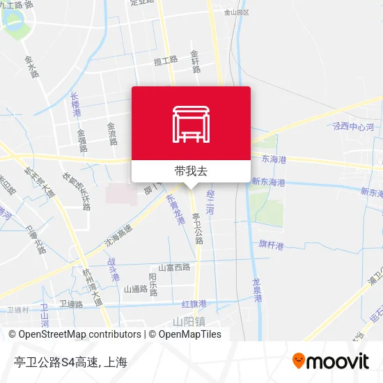 亭卫公路S4高速地图