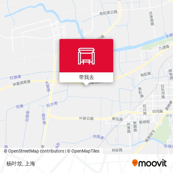杨叶坟地图