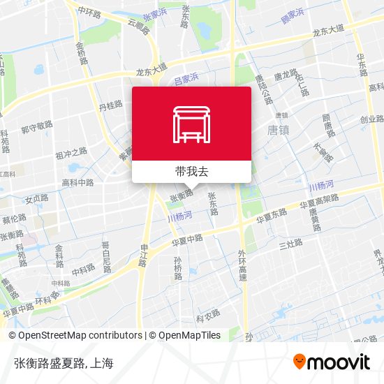 张衡路盛夏路地图