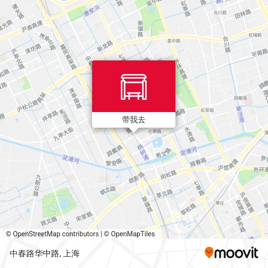 中春路华中路地图