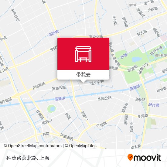 科茂路蕰北路地图