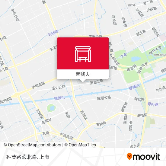 科茂路蕰北路地图