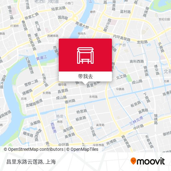 昌里东路云莲路地图