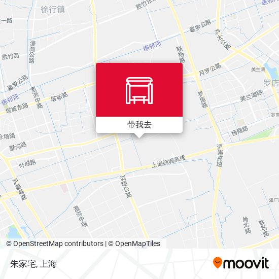 朱家宅地图