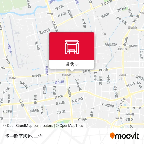 场中路平顺路地图