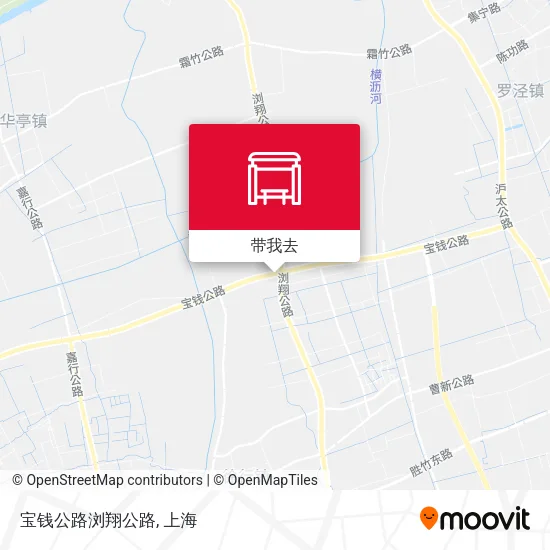 宝钱公路浏翔公路地图