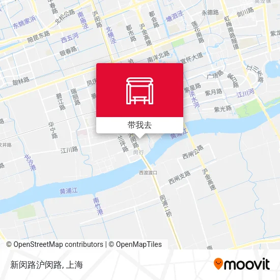 新闵路沪闵路地图