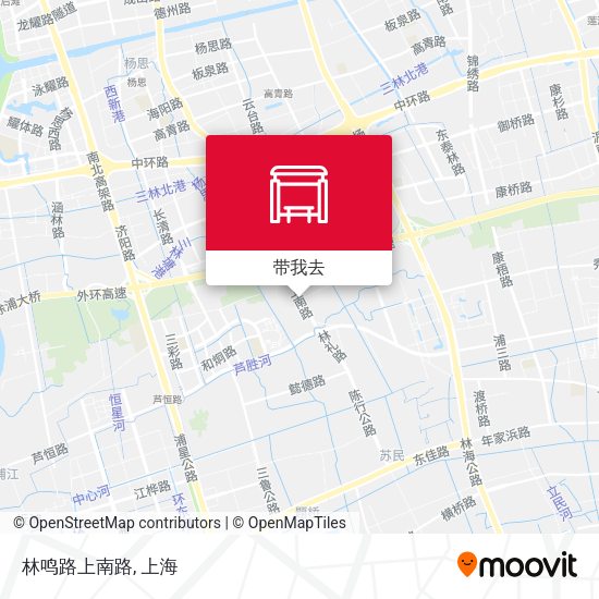 林鸣路上南路地图