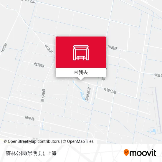 森林公园(崇明县)地图