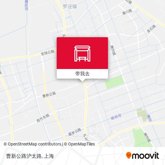 曹新公路沪太路地图