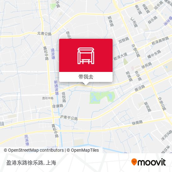 盈港东路徐乐路地图