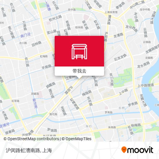 沪闵路虹漕南路地图
