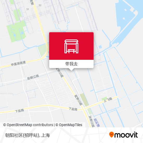 朝阳社区(招呼站)地图