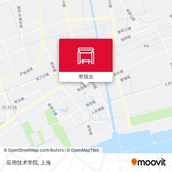 应用技术学院地图