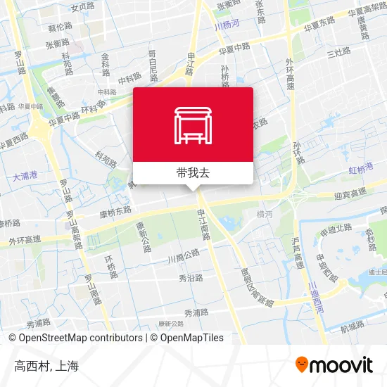 高西村地图