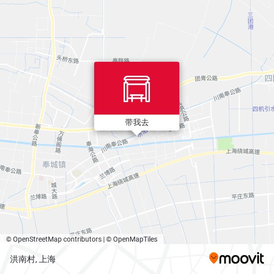洪南村地图