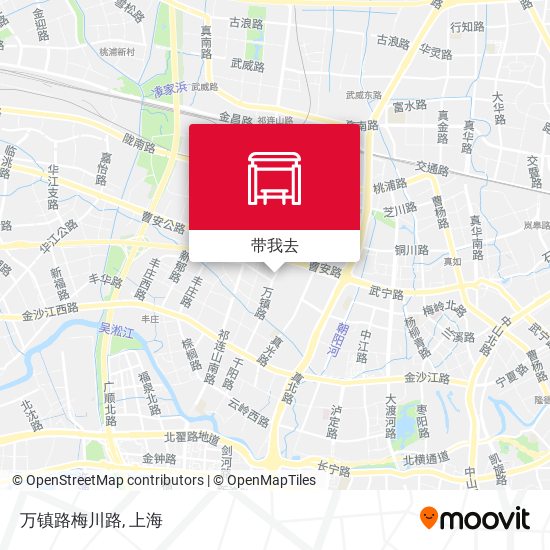 万镇路梅川路地图