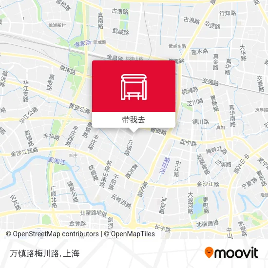 万镇路梅川路地图