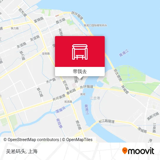 吴淞码头地图