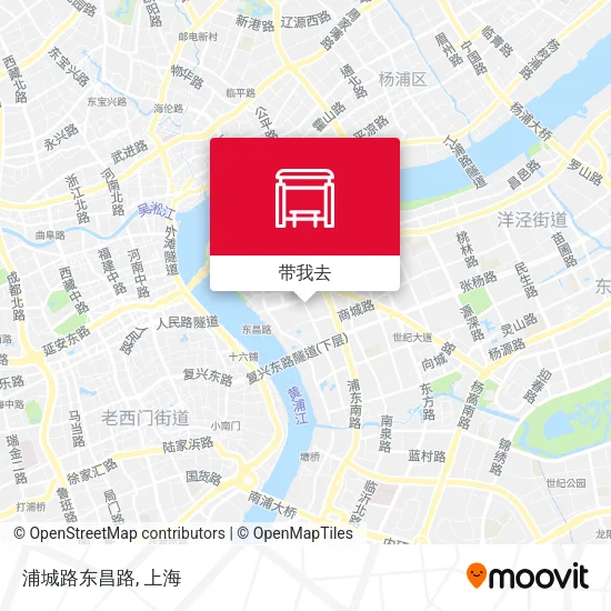 浦城路东昌路地图