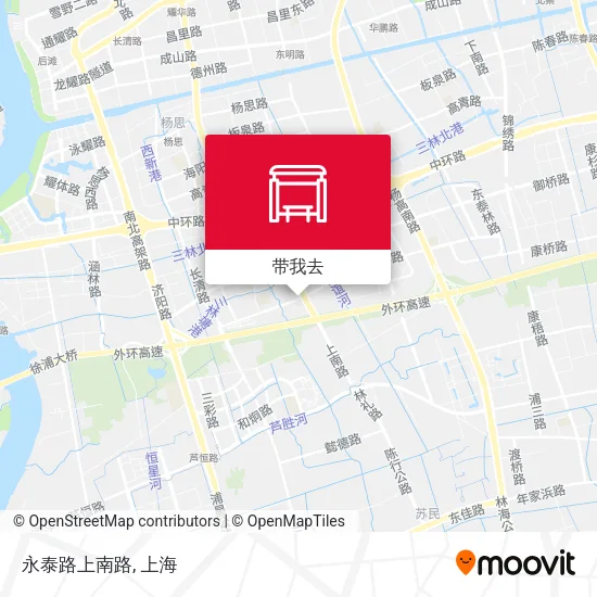 永泰路上南路地图