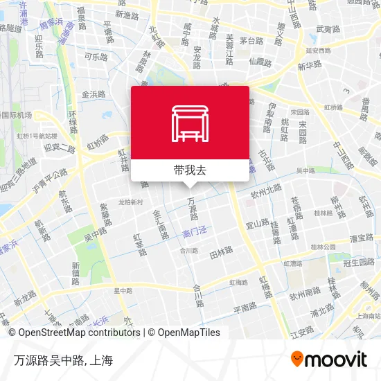 万源路吴中路地图
