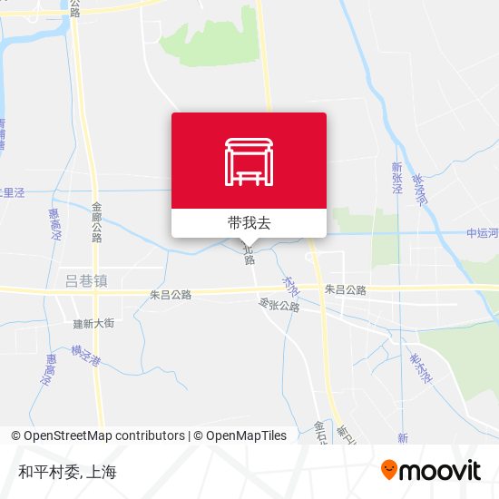 和平村委地图