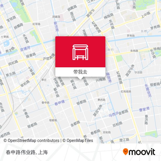 春申路伟业路地图