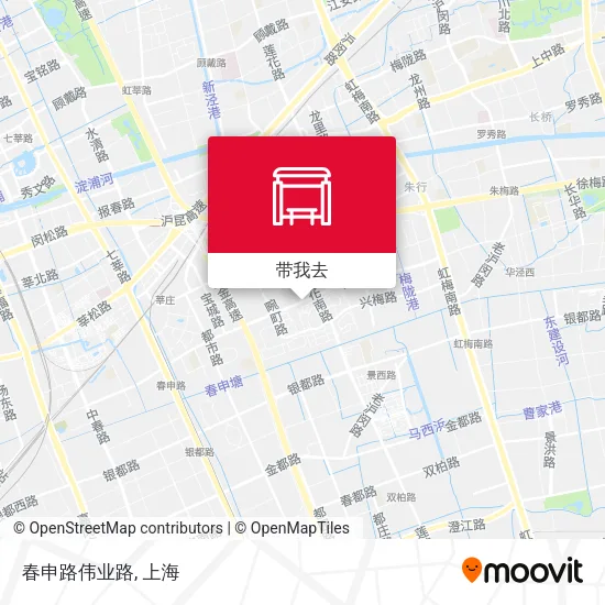 春申路伟业路地图