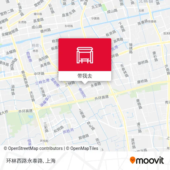 环林西路永泰路地图