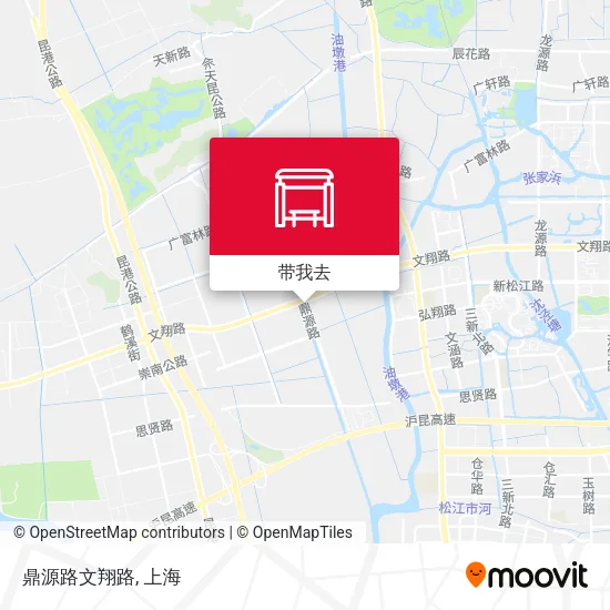 鼎源路文翔路地图