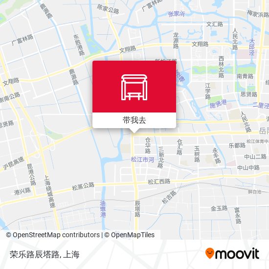 荣乐路辰塔路地图