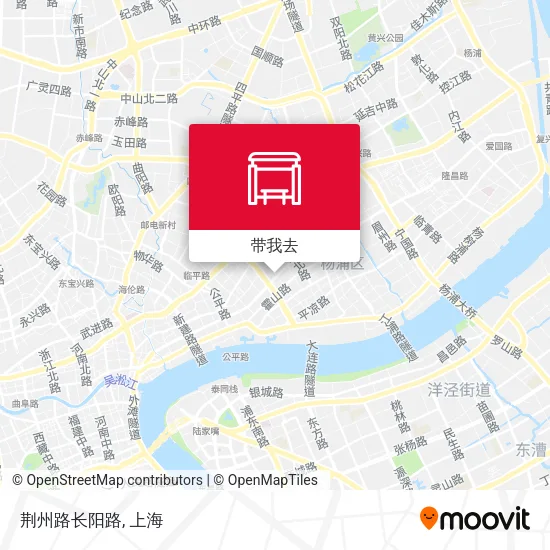 荆州路长阳路地图