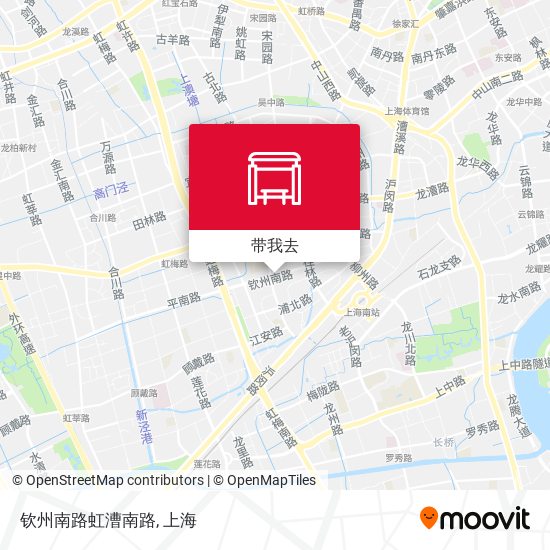 钦州南路虹漕南路地图