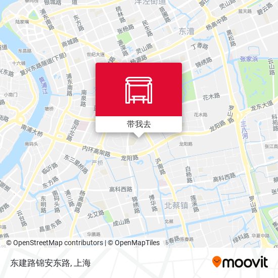 东建路锦安东路地图