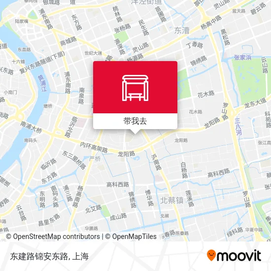 东建路锦安东路地图