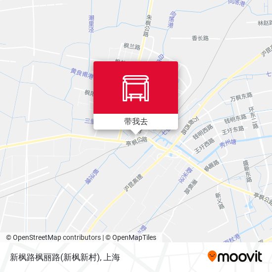 新枫路枫丽路(新枫新村)地图