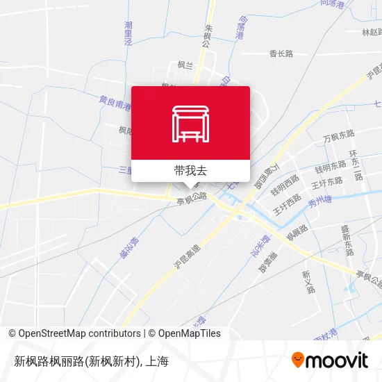 新枫路枫丽路(新枫新村)地图