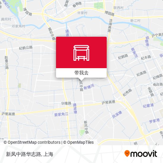 新凤中路华志路地图