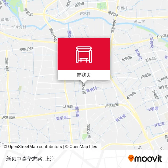 新凤中路华志路地图