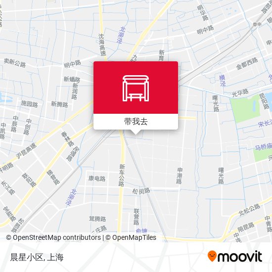 晨星小区地图