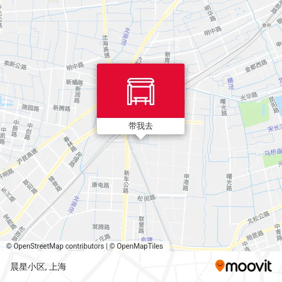 晨星小区地图