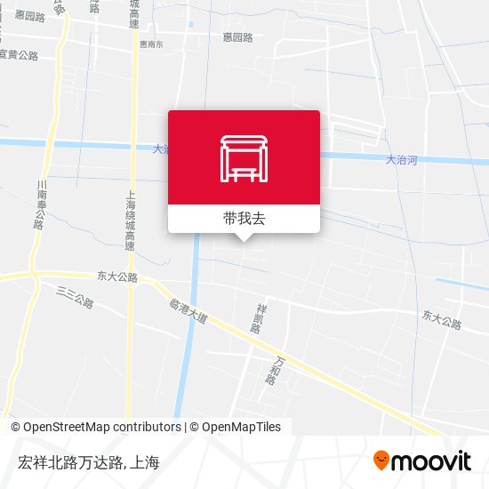 宏祥北路万达路地图