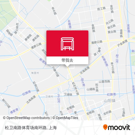 松卫南路体育场南环路地图