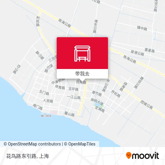 花鸟路东引路地图