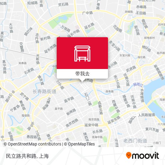 民立路共和路地图