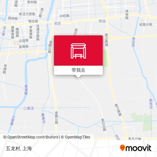 五龙村地图