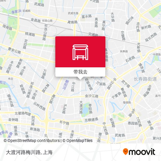 大渡河路梅川路地图